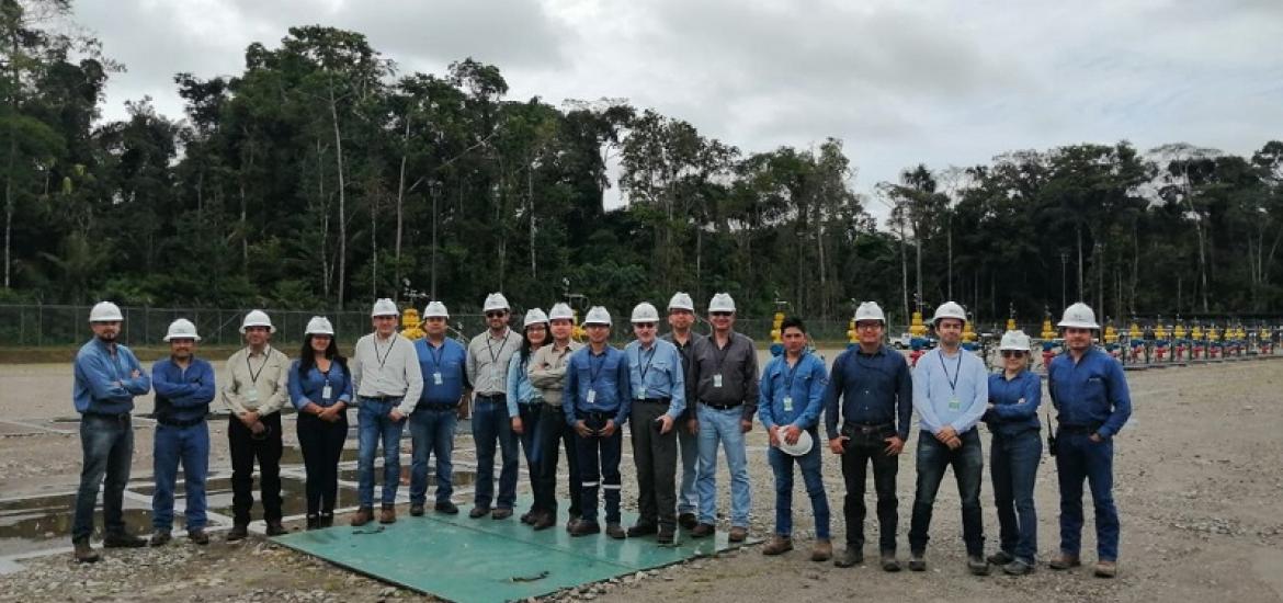 Miembros de SPE Ecuador Section visitan ITT