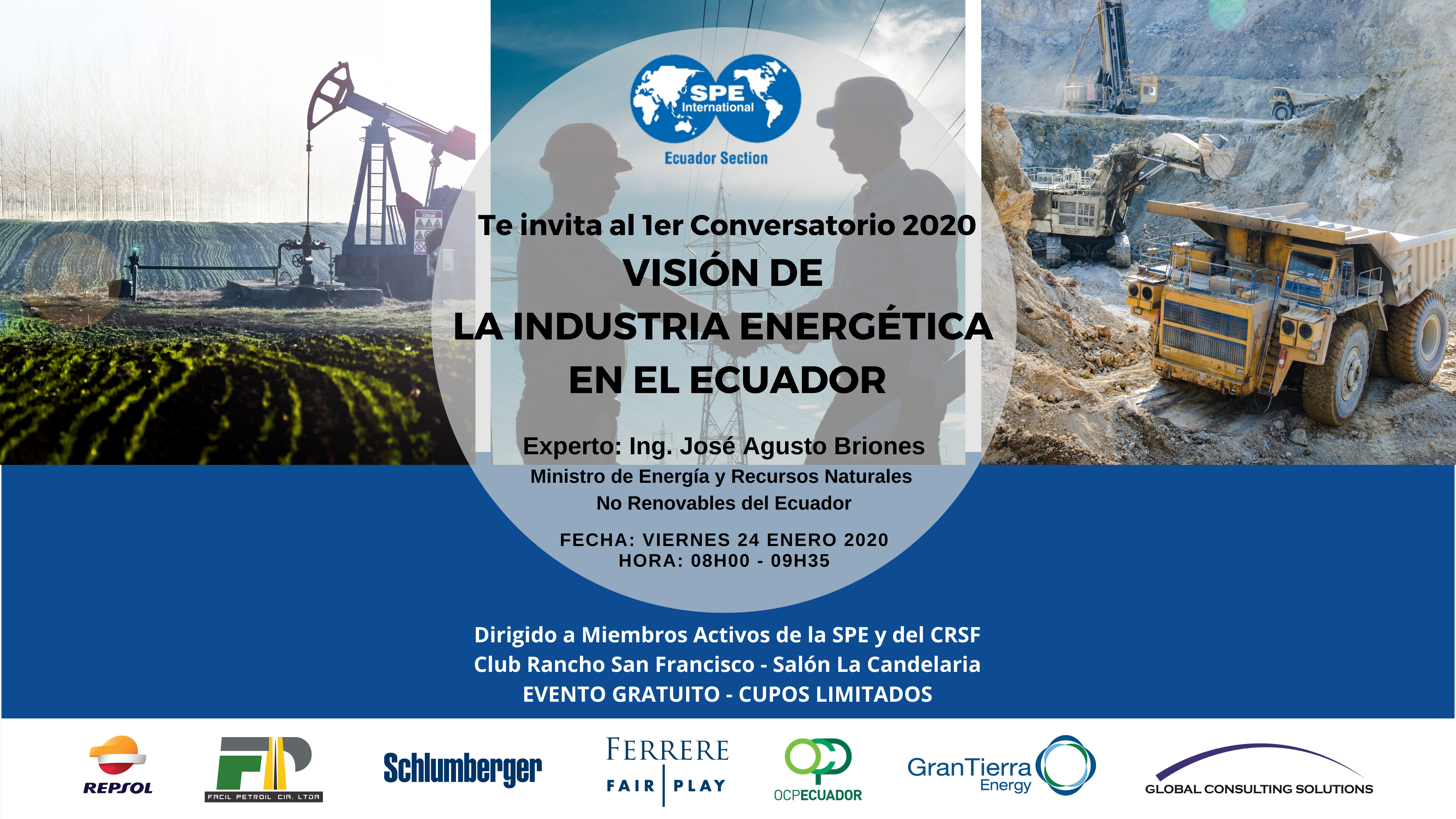 1er Conversatorio 2020: Visión de la Industria Energética en el Ecuador