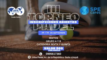 III Torneo Nacional de Pádel - SPE 2025